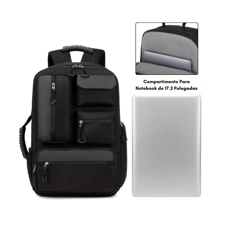 Mochila para Notebook Multifuncional - BoldPack