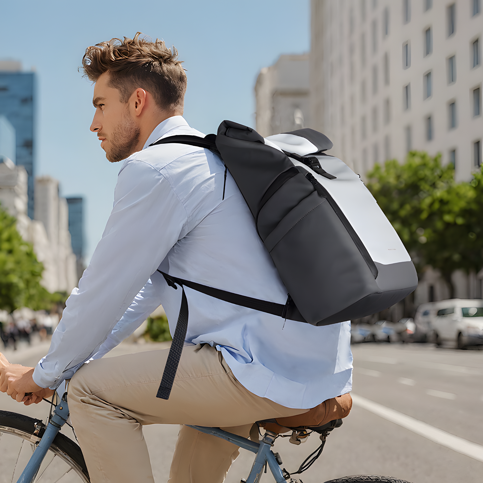 Mochila Executiva Expansível Notebook 17" Eclipse