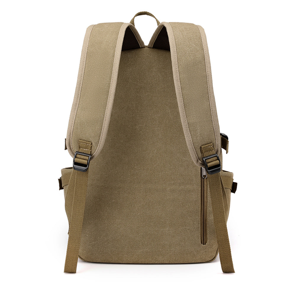 Mochila de Lona Masculina Escolar Oxford
