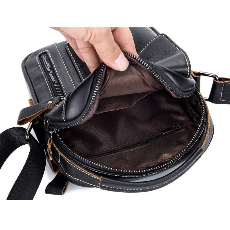 Bolsa de Couro Masculina Bull Pro