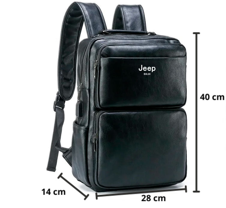 Mochila de Couro Executiva - NobleGear