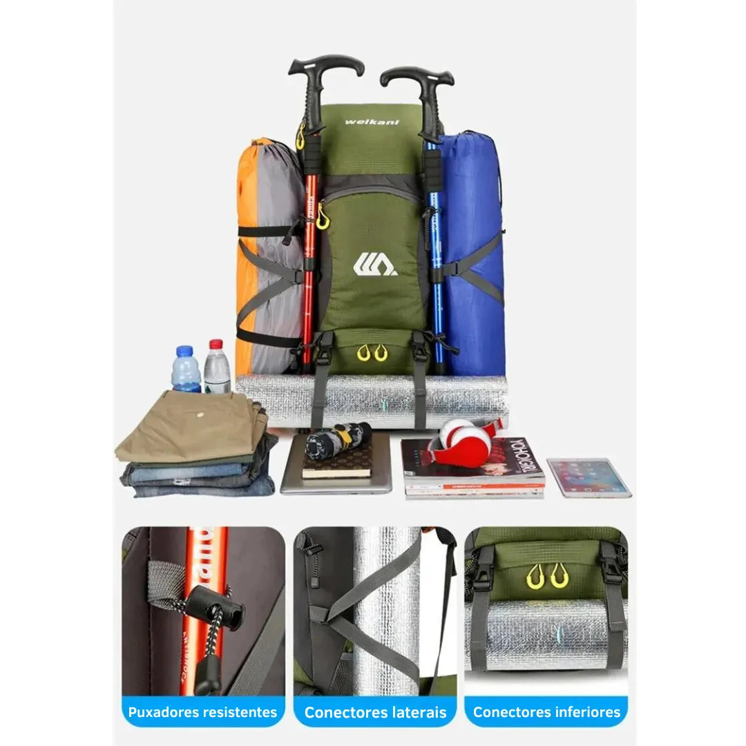 Mochila Cargueira 50 litros - Casualle Trekking 6