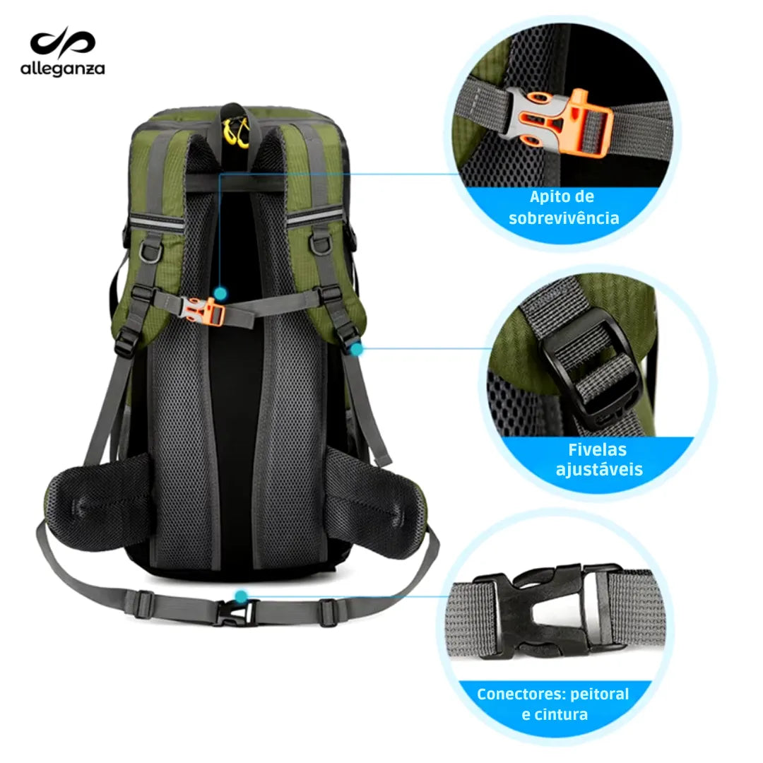 Mochila Cargueira 50 litros - Casualle Trekking 9