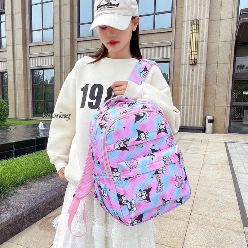 Mochila Escolar Feminina Estampada Completa 3