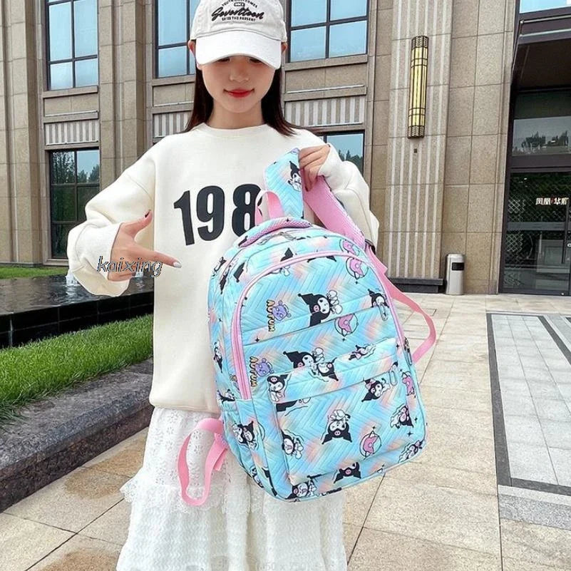 Mochila Escolar Feminina Estampada Completa 5