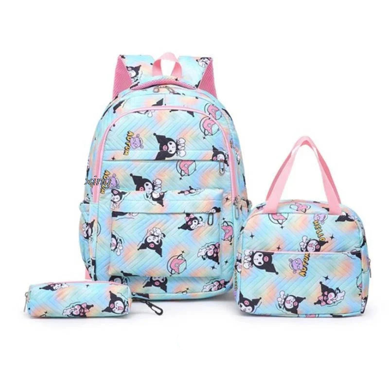Mochila Escolar Feminina Estampada Completa 6