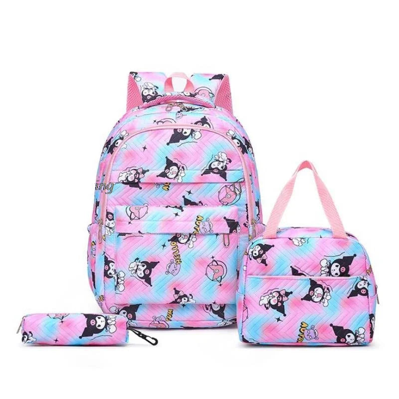 Mochila Escolar Feminina Estampada Completa 9