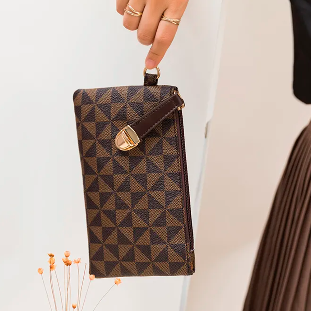 Mochila Feminina de Couro Elegance + Carteira