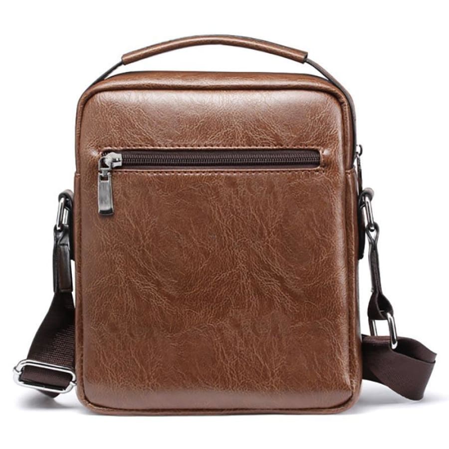 Bolsa Transversal de Couro Masculina - CrossPack