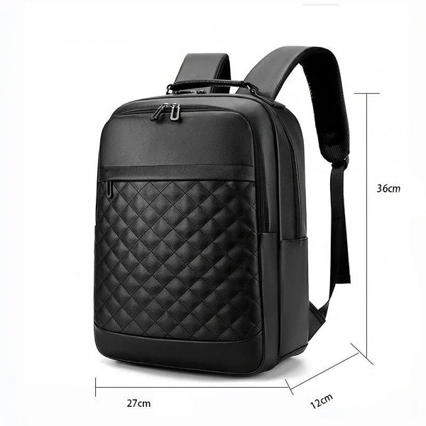 Mochila de Viagem Masculina em Couro