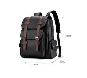 Mochila Masculina de Couro - Rustic