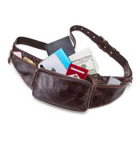 Bolsa Cintura de Couro Genuíno - Premium Bag 6