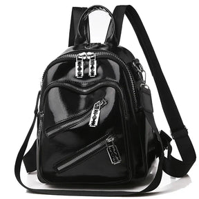 Mochila Feminina de Couro Legítimo Paisley