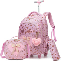 Mochila Escolar Feminina Estampa Coração 13