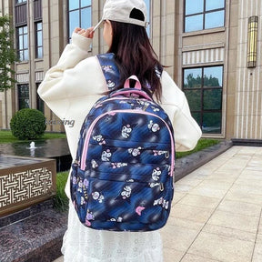 Mochila Escolar Feminina Estampada Completa 4