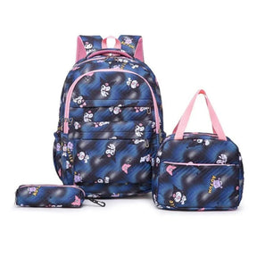 Mochila Escolar Feminina Estampada Completa 7