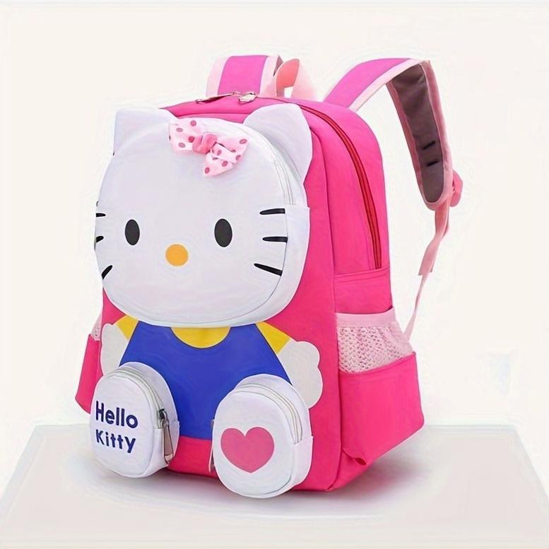 Mochila Escolar Infantil Hello Kitty 3D 2