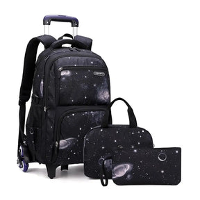 Mochila Escolar Infantil com Rodinhas Universe 10