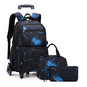 Mochila Escolar Infantil com Rodinhas Universe 4