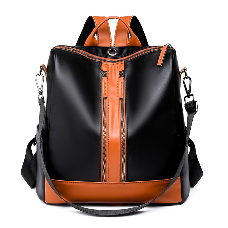 Mochila Feminina de Couro Fashion Bag