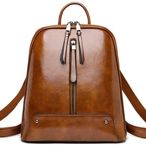 Mochila Feminina de Couro Luxo Lauren 5