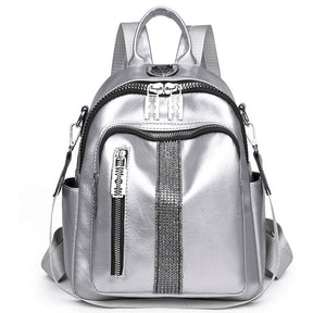 Mochila de Couro Feminina Fashion Bag 4