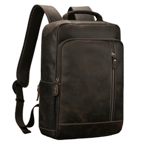 Mochila de Couro Legitimo Dallas Notebook 15.6