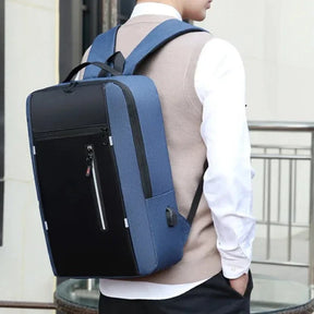 Mochila Executiva Impermeável com Porta USB