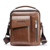 Bolsa Transversal de Couro Masculina - CrossPack