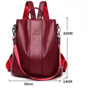 Mochila Feminina de Couro - Amélie
