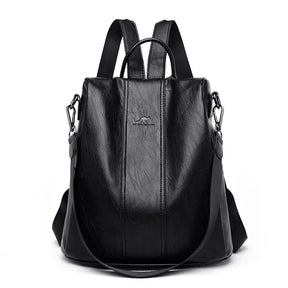 Mochila Feminina de Couro - Amélie